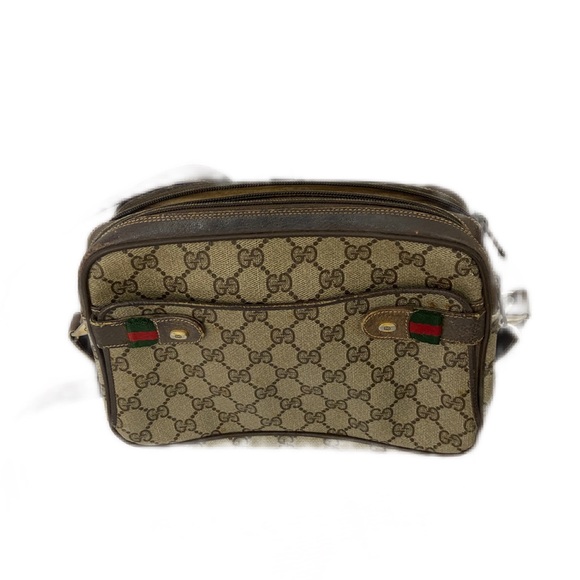 100% AUTHENTIC & VINTAGE GUCCI shoulder bag or clutch with strap! Classic Item! - Picture 6 of 6